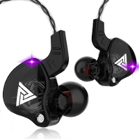 QKZ AK6 3.5Mm Bedrade Oortelefoon Panoramisch Stereogeluid Sterke Bass Hoofdtelefoon Hi Res Audio In ear Hoofdtelefoon