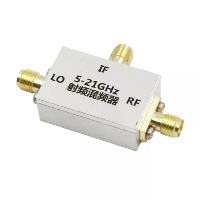 QM MIX0521S RF Up/Down Converter Mixer module 5 21 GHz RF/LO DC 5000 MHz IF 8 12 dB verlies 29 dB isolatie +15 dBm LO SM