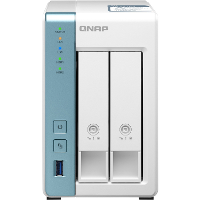 QNAP TS 231P3 4G nas LAN 2.5GbE, USB 3.2 (5 Gbit/s)
