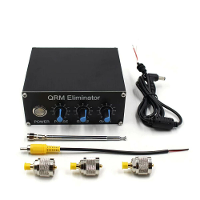 QRM Eliminator X Fase HF Bands Tweede Generatie 1 30 MHz Verstelbare Canceller met Geïntegreerde PTT Controle Aluminium