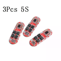 3 Stuks 5S Hoge Stroom Ternaire Polymeer Lithium Batterij Beschermingskaart 20A 40A