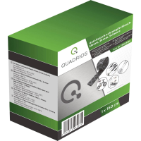 Quadrios 1908CA069 Krimpkous zonder lijm Zwart 30 mm 15 mm Krimpverhouding:2:1 1.6 M