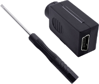 Quadrios 2001C207 Mini USB 2.0 Modulaire busset, type B Bus, recht 1 stuk(s)