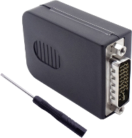 Quadrios 2001C223 DVI connector Stekker, recht Aantal polen: 30 Zwart 1 stuk(s)