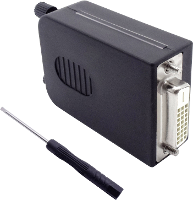 Quadrios 2001C228 DVI connector Bus, recht Aantal polen: 26 Zwart 1 stuk(s)