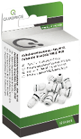 Quadrios 2102CA129 Wartel assortiment M12 PA66 Lichtgrijs 1 set(s)