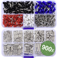 Quadrios 24C532 Assortiment adereindhulzen 0.5 Mm², 0.75 Mm², 1 mm², 1.5 Mm², 2.5 Mm², 4.0 Mm², 6.0 Mm² 900 stuk(s)