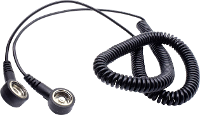 Quadrios ESD aardingskabel 3.60 M Drukknop 10 mm