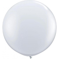 Grote ballon   transparant   D90 cm   Diamond Clear   feestballon groot formaat