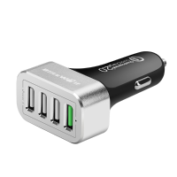 [Qualcomm Certified] Blitzwolf® Bw C2 Quick Charge Qc 2.0 4 Port Usb Car Charger 51w For Samsung Galaxy S6 / S6 Edge / Edge+, Note 5, Note 4 / Edge, Nexus 6, Htc M9, Xperia Z3 / Z2, Moto X And More