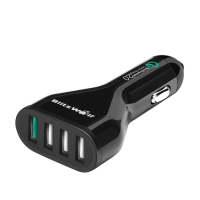 [Qualcomm Certified] Blitzwolf® Bw C5 54w Quick Charge Qc 2.0 4 Port Usb Car Charger For Samsung Galaxy S6 / S6 Edge / Edge+, Note 5, Note 4 / Edge, Nexus 6, Htc M9, Xperia Z3 / Z2, Moto X And More