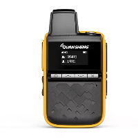 QuanSheng IP M5 4G LTE Professionele Walkietalkie met 3000mAh Batterij AI Geluidonderdrukking PTT Intercom Onbeperkte Af