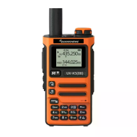 Quansheng UV K588 Dubbelband Walkie Talkie 512KB Groot Geheugen 136 174MHz 400 470MHz VHF/UHF Ultra Wijde Frequenties 10