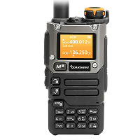 Quansheng UV K6 5W Walkie Talkie Luchtbandradio UHF VHF DTMF FM Dual Band met NOAA Weer Alarmfunctie Ham Transceiver Twe