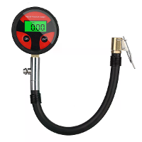 Quick Clip 200PSI Multifunctionele Bandenpomp Digitale Drukmeter voor Auto en Vrachtwagen