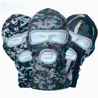 Quick Drying Breathable Cs Counter Terrorism Double Hole Mask Headgear