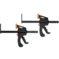 Quick Ratchet Track Saw Geleiderailklem voor DeWALT Track met 2,5 inch keel en 7,5 inch maximale opening Quick Release S