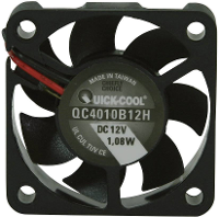 QuickCool QC4010B12H Axiaalventilator 12 V/DC 12.23 M³/h (l x b x h) 40 x 40 x 10 mm