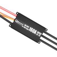 QX MOTOR 160A 4 14S Borstelloze ESC Zonder BEC Voor EDF Unit Ducted Fan Jet RC Vliegtuig
