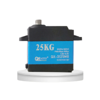 QX MOTOR 20KG 25KG 30KG 35KG Hoogspanning Waterdichte Metal Gear Coreless Digitale Servo voor RC Robot RC Auto