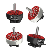 QX MOTOR 2806.5 1300KV 1800KV 3 6S Brushless Motor 5mm As voor DIY 6 / 7 Inch Langeafstands RC Drone FPV Racing