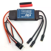 QX Motor 30A 2 3S Brushless ESC met 5V/2A BEC voor RC Vliegtuig Vaste Vleugel