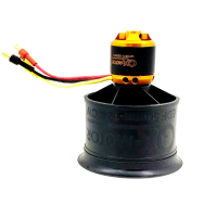 QX Motor 50mm 12 Blade Ducted Fan EDF Unit Met QF2611 3300KV 4000KV 4600KV 5000KV CW CCW Borstelloze Motor Voor RC Vlieg