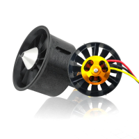 QX Motor 64mm 12 Blade Ducted Fan EDF Unit Met QF2822 2200KV 2400KV 3500KV 3800KV 4300KV Borstelloze Motor Voor RC Vlieg