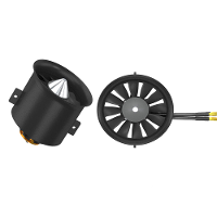 QX Motor 70mm 12 Bladen EDF Unit Ducted Fan Set Met QF3027 2200KV Brushless Motor voor RC Vliegtuig Jet
