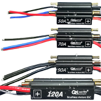 QX Motor Onderwater Borstelloze ESC Waterdicht 2 6S Twee Weg 50A/70A/90A/120A m/ BEC voor RC Boten Onderzeeërs Voertuige