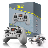 QY Mini S2 Simulatie FPV Racing Drone met Simulator Controller Hoogte Hold Modus Racer Training Beginner 2.4G RC Quadcop
