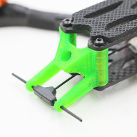QY3D 3D Printing TPU Antenna Fixing Mount Seat voor APEX 5 SMA Antenne ELRS Ontvanger