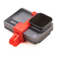 QY3D 3D TPU camerabevestiging voor GoPro 9/10/11