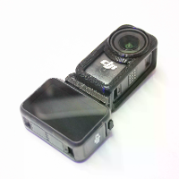 FPV 3D geprinte TPU / PETG CF beschermende cel voor DJI Osmo Nano,magnetische snelle release & verticale opname