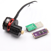 QY3D Geüpgraded Borstelloze Motor 2205 2300KV 40A ESC Parameters Tuner Conversion Seat Set voor FMS FCX24 Power Wagon Sm