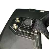 QY3D PETG CF Ventilatorbevestiging voor Skyzong Cobra FPV Vlieggoggles Zwart 55x42x17mm 4.7G