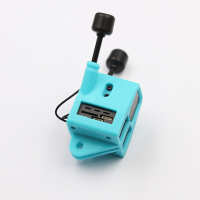 QY3D TPU 3D printcamerahouder voor Walksnail Moonlight Kit Digital System FPV zender