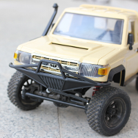 QY3D Upgraded Simulatie Voorbumperbeschermer voor TOYOTA Land Cruiser LC79 MNRC MN82 1/12 RC Auto Voertuigmodellen Onder