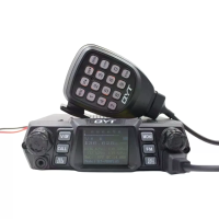 QYT KT 780 Plus Mobiele Radio 100W Hoge Vermogen 136 174MHz VHF 400 480MHz UHF Auto Ham Walkie Talkie Transceiver met LC