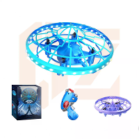 QZRC XS4 Ruimte Schietgebaar Sensor Vliegende Schotel Intelligente Zwevende UFO Kindergeschenken 2.4G 4CH 6 Assen Afstan