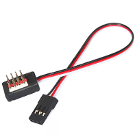 R189 4 in 1 Hub Signaallijn Parallel Y kabel Vliegtuig RC auto's Voertuigen Modellen ESC Servo Radiator LED lamp Onderde
