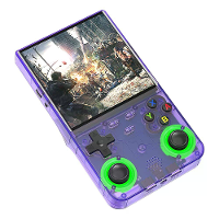 R36 Ultra 128G Open Source Handheld Gameconsole Met ingebouwde 30000+ Games 4 inch IPS scherm RK3326 chip Dual 3D RGB Jo