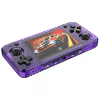 R36H 64GB Retro Handheld Game Console 3.5 Inch IPS Screen RK3326 Quad Core 3000mAh Battery Built in 20000+ Games Dual Jo
