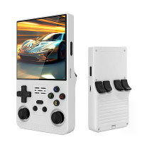 R39 MAX 128G Handheld Gameconsole 4 Inch HD Screen RK3326 30+ Emulators 40000+ Games voor PSP NDS GBA 3500mAh Batterij A