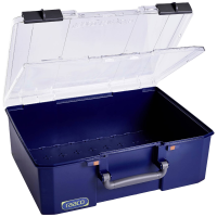Raaco 147255 Kleine onderdelen bak CarryLite 150 5x10 0/DL (b x h x d) 413 x 148 x 330 mm Blauw 1 stuk(s)