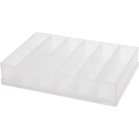 Raaco A 9 3 Inzetstuk voor assortimentskoffer (l x b x h) 238 x 168 x 47 mm Aantal vakken: 6 Piece Inhoud 1 stuk(s)