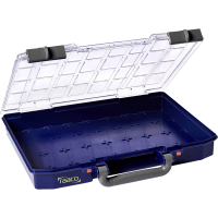 Raaco CarryLite 55 4x8 0 Assortimentskoffer (l x b x h) 337 x 278 x 57 mm Aantal vakken: 0 Inhoud 1 stuk(s)