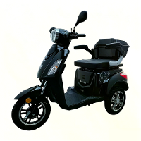 [EU Direct] RACCEWAY VIA MS09 Elektrische 3 wiel scooter, 25 km/u Wegenotering toegekend, 1000W 60V 20Ah, 45 km bereik,