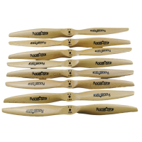 Racerstar 14 Inch 14x4 14x5 14x6 14x7 Elektrische Beukenhout Propeller CCW / CW 1pc voor RC Vliegtuig Vaste Vleugel