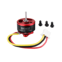 Racerstar BR0802 0802 15000KV 19500KV 25000KV 1 2S Borstelloze motor 1 mm as voor Tinywhoop FPV Racing Drone